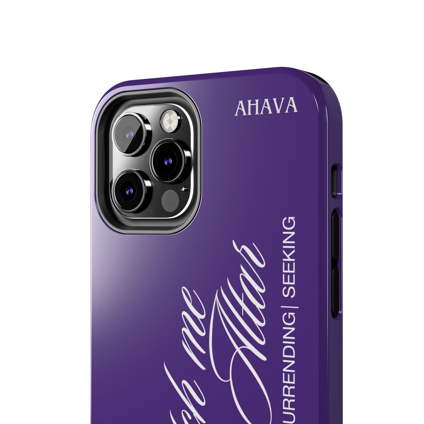 "Catch Me at the Altar" Purple Phone Case