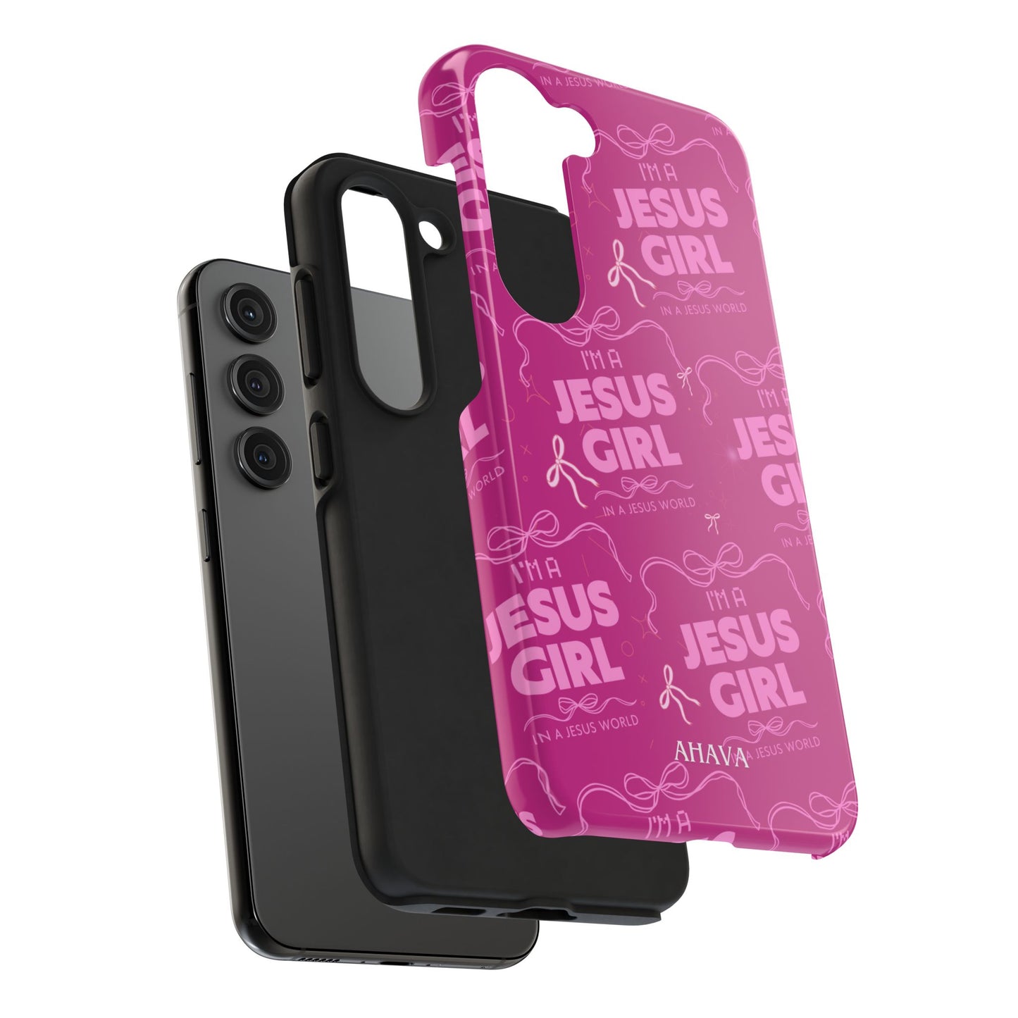 I'm a Jesus Girl Phone Case - Pink