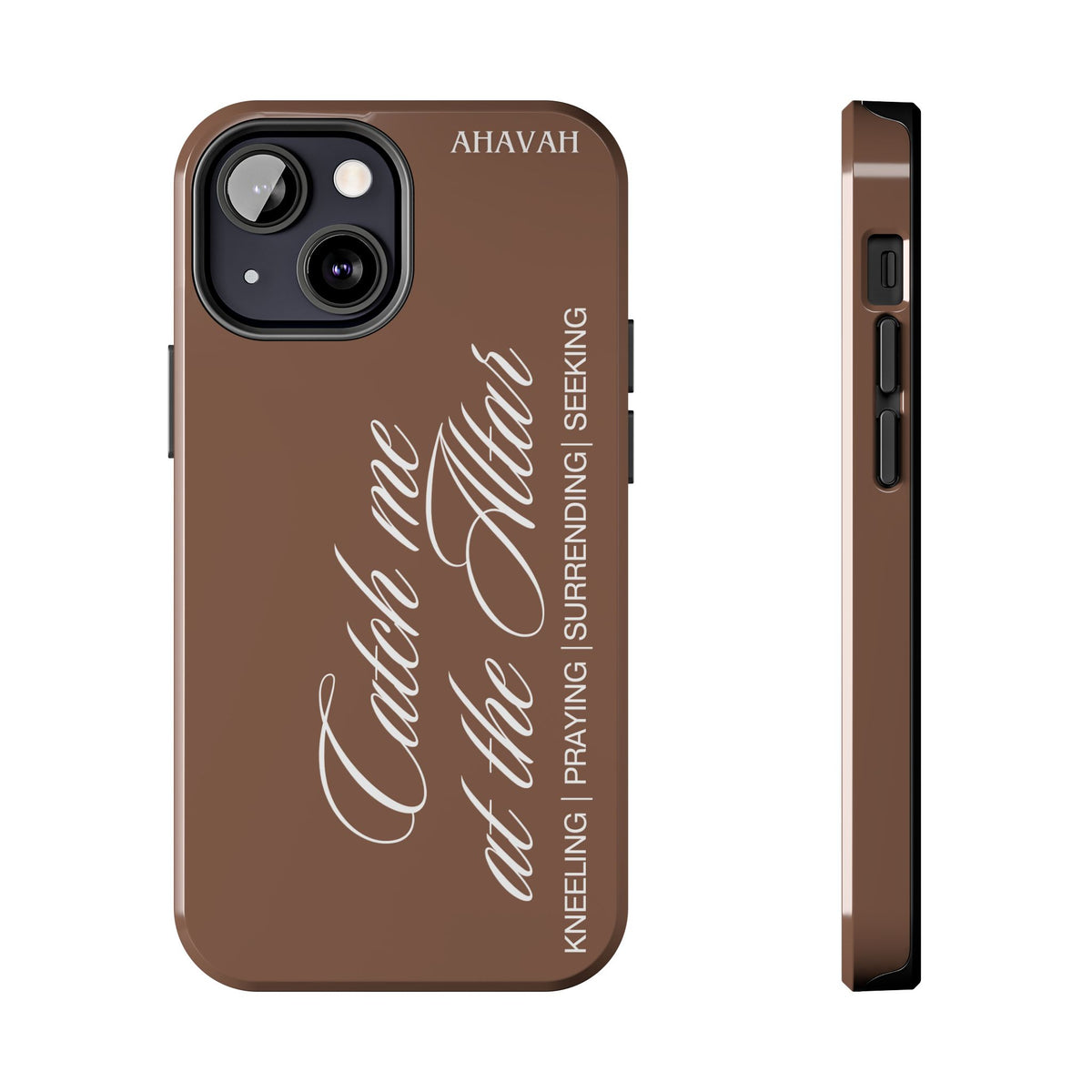 Catch Me at the Altar Phone Case - Cocoa