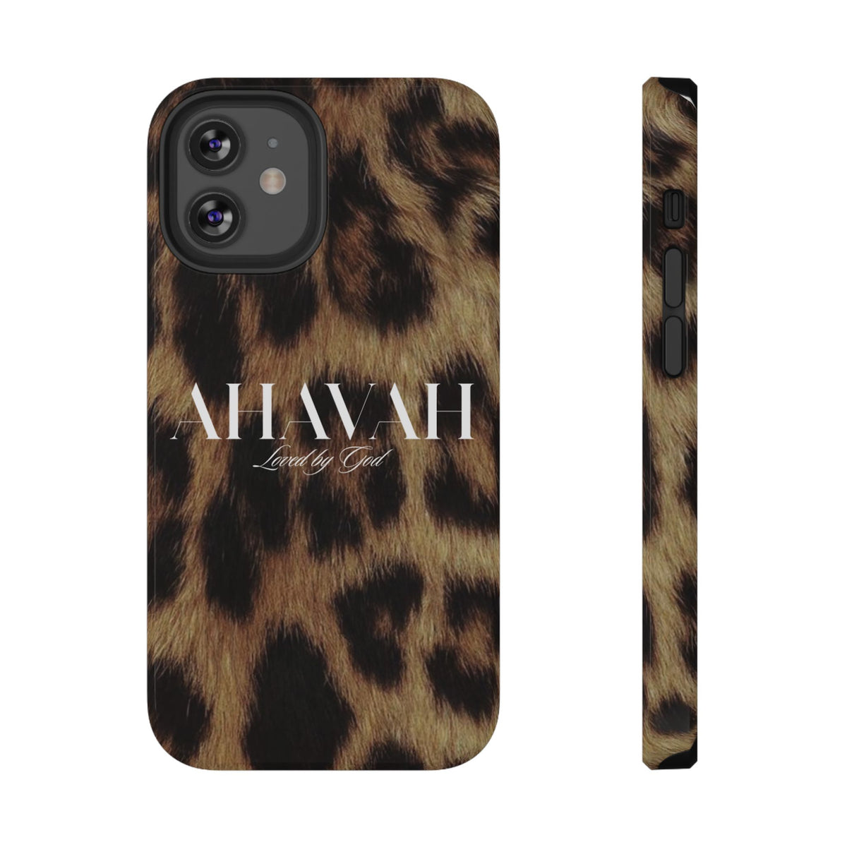 Leopard Print Ahavah Phone Case