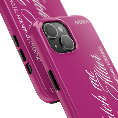 "Catch Me at the Altar" Pink Phone Case