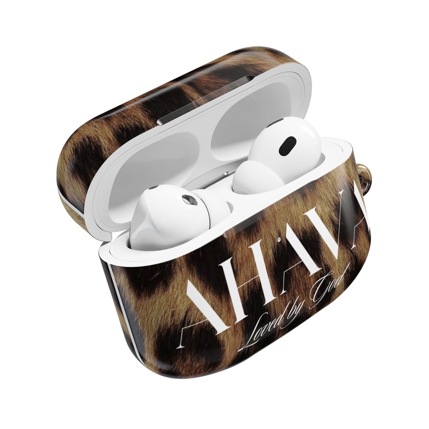 Ahava Leopard Airpod Case