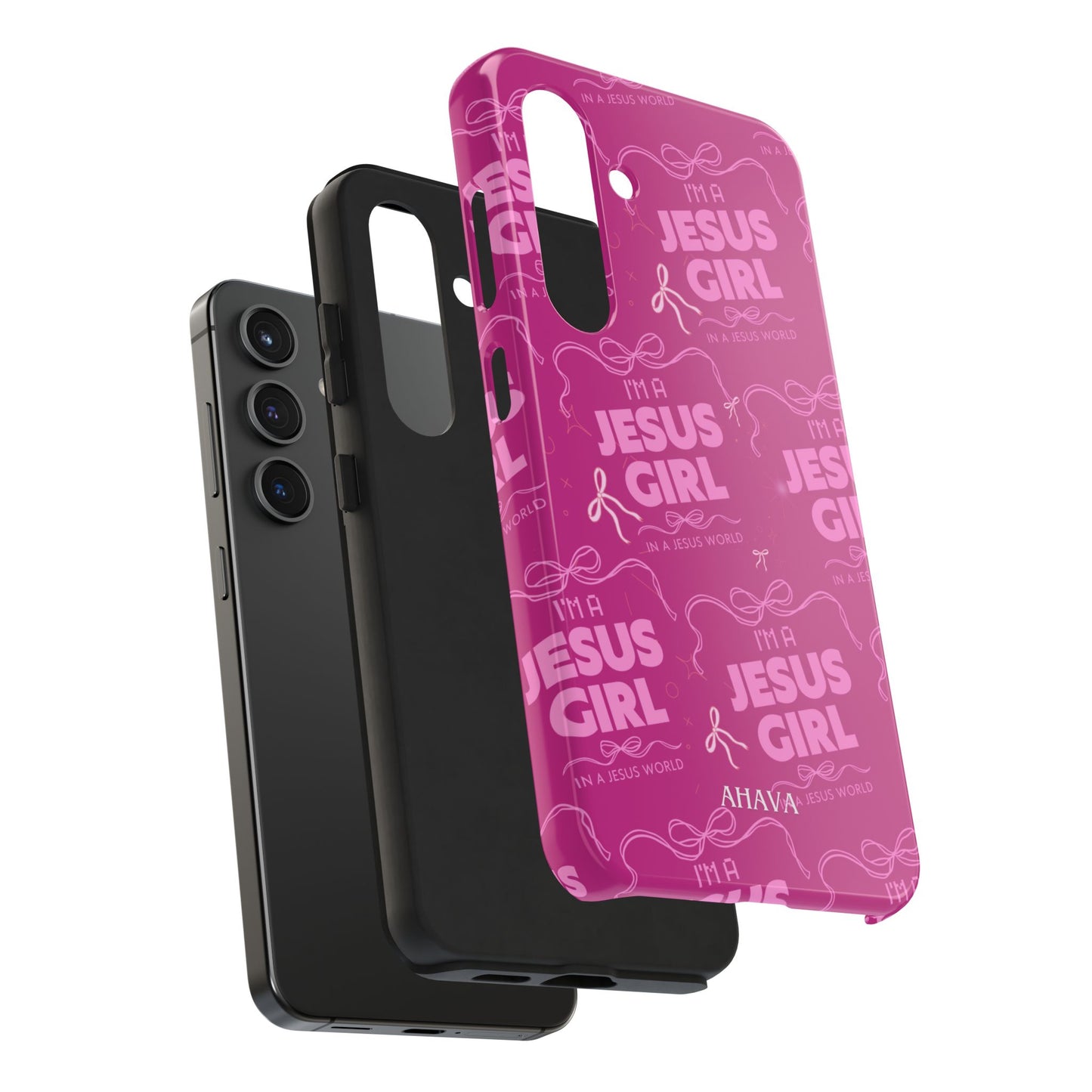I'm a Jesus Girl Phone Case - Pink