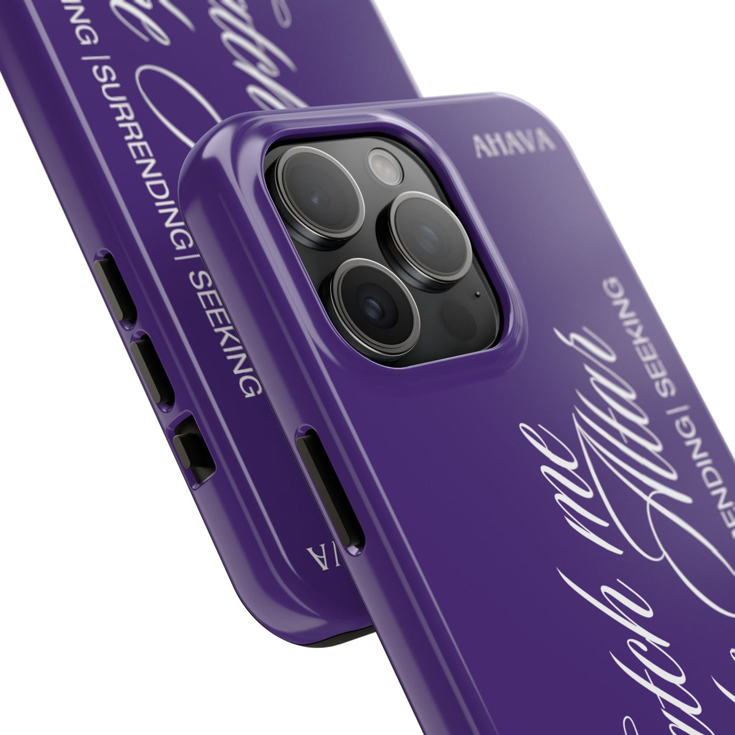 "Catch Me at the Altar" Purple Phone Case