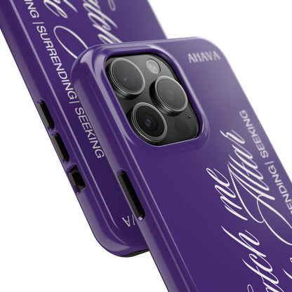 "Catch Me at the Altar" Purple Phone Case