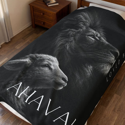 Ahava: The Lion and the Lamb Prayer Blanket
