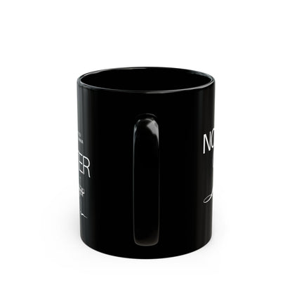"No Greater Love" Black Mug