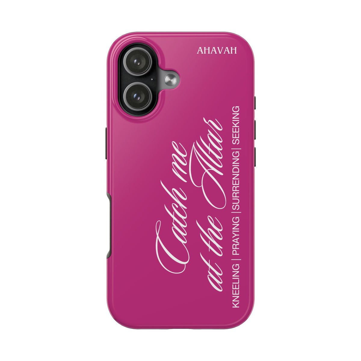 Catch Me at the Altar Phone Case - 	Berry Rose