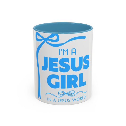 I’m a Jesus Girl Mug - Blue