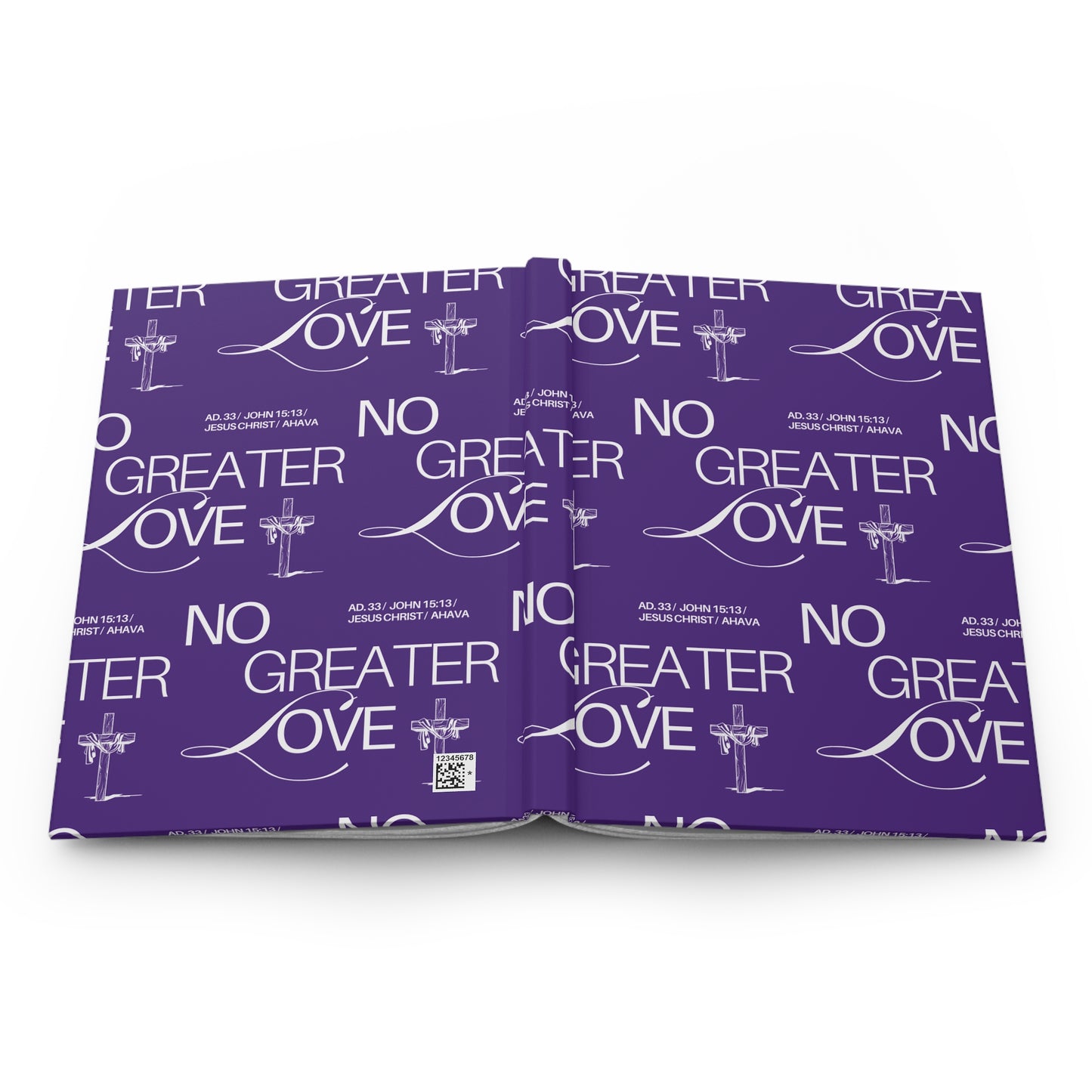"No Greater Love" (Purple) Journal