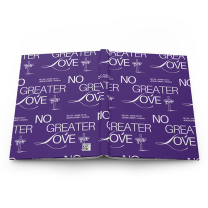 "No Greater Love" (Purple) Journal