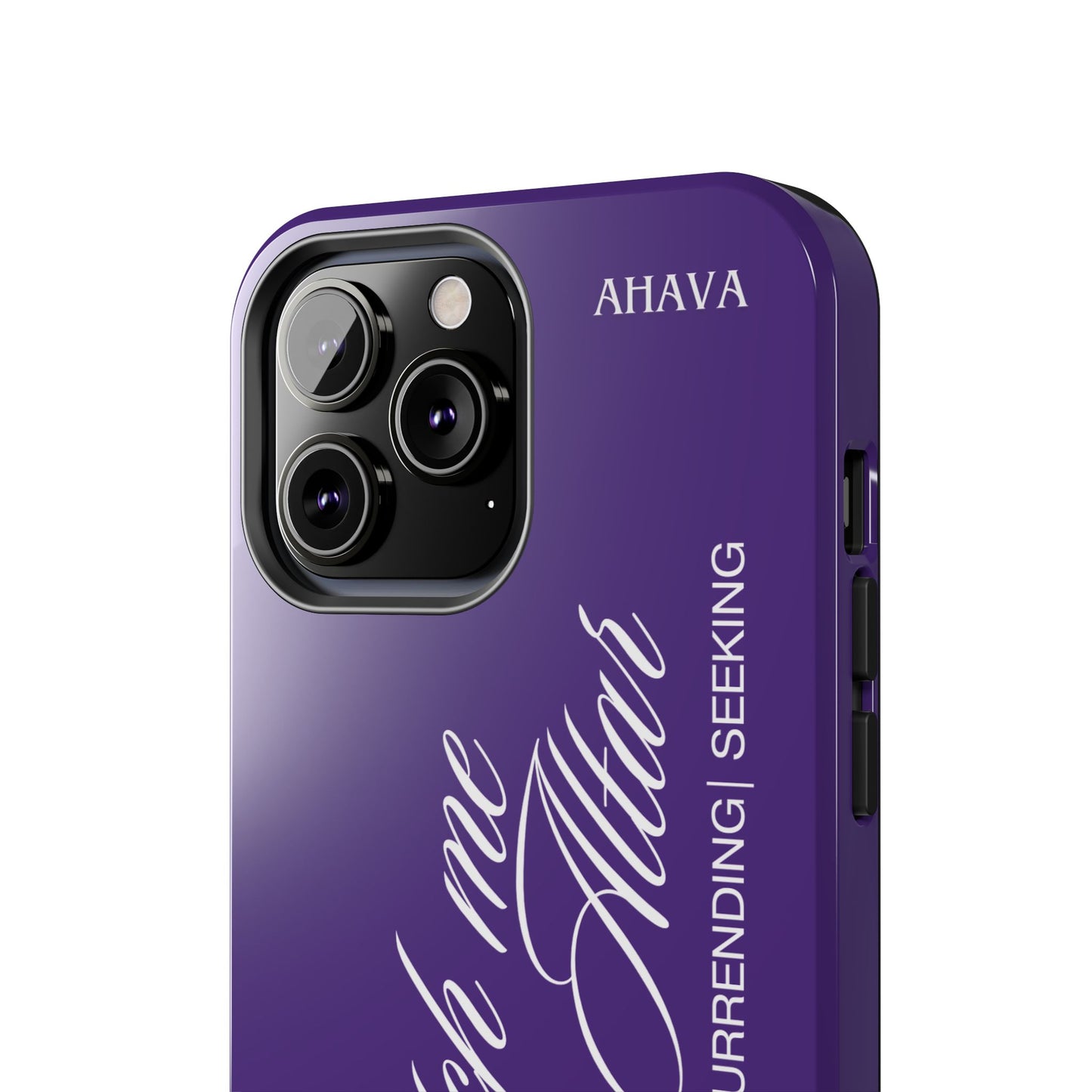 "Catch Me at the Altar" Purple Phone Case