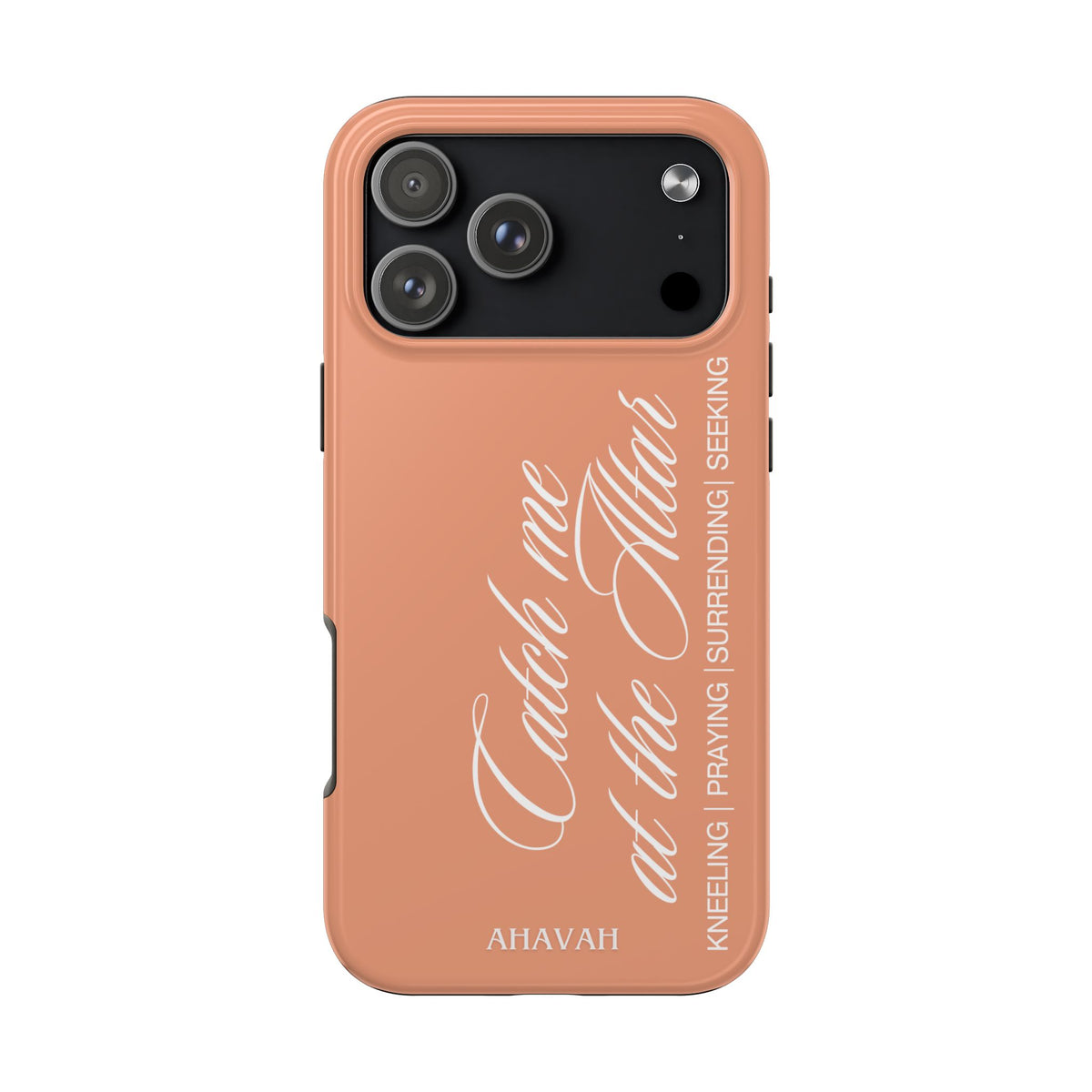 Catch Me at the Altar Phone Case | Peach Bloom — Limited Edition