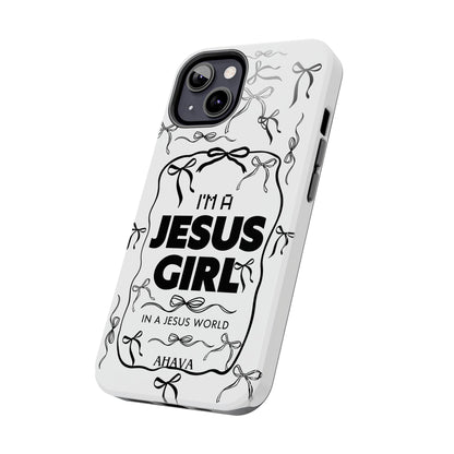 I'm a Jesus Girl  Case - black