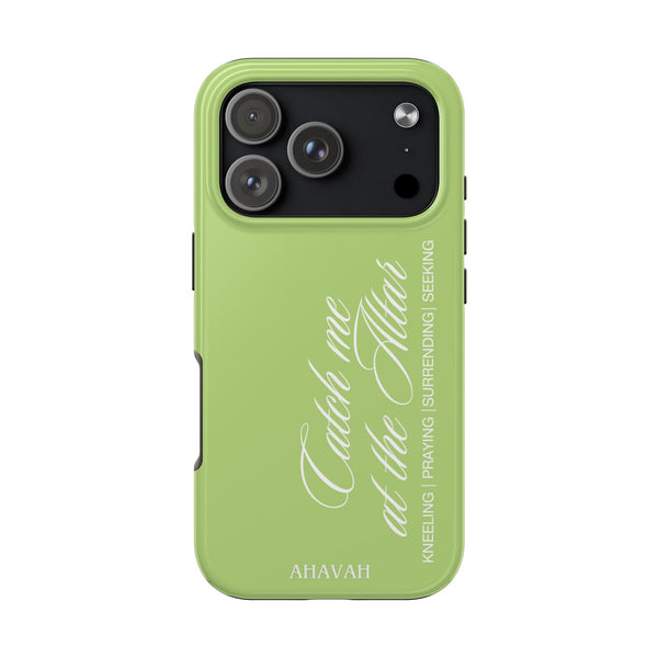 Catch Me at the Altar | Matcha Tea Phone Case