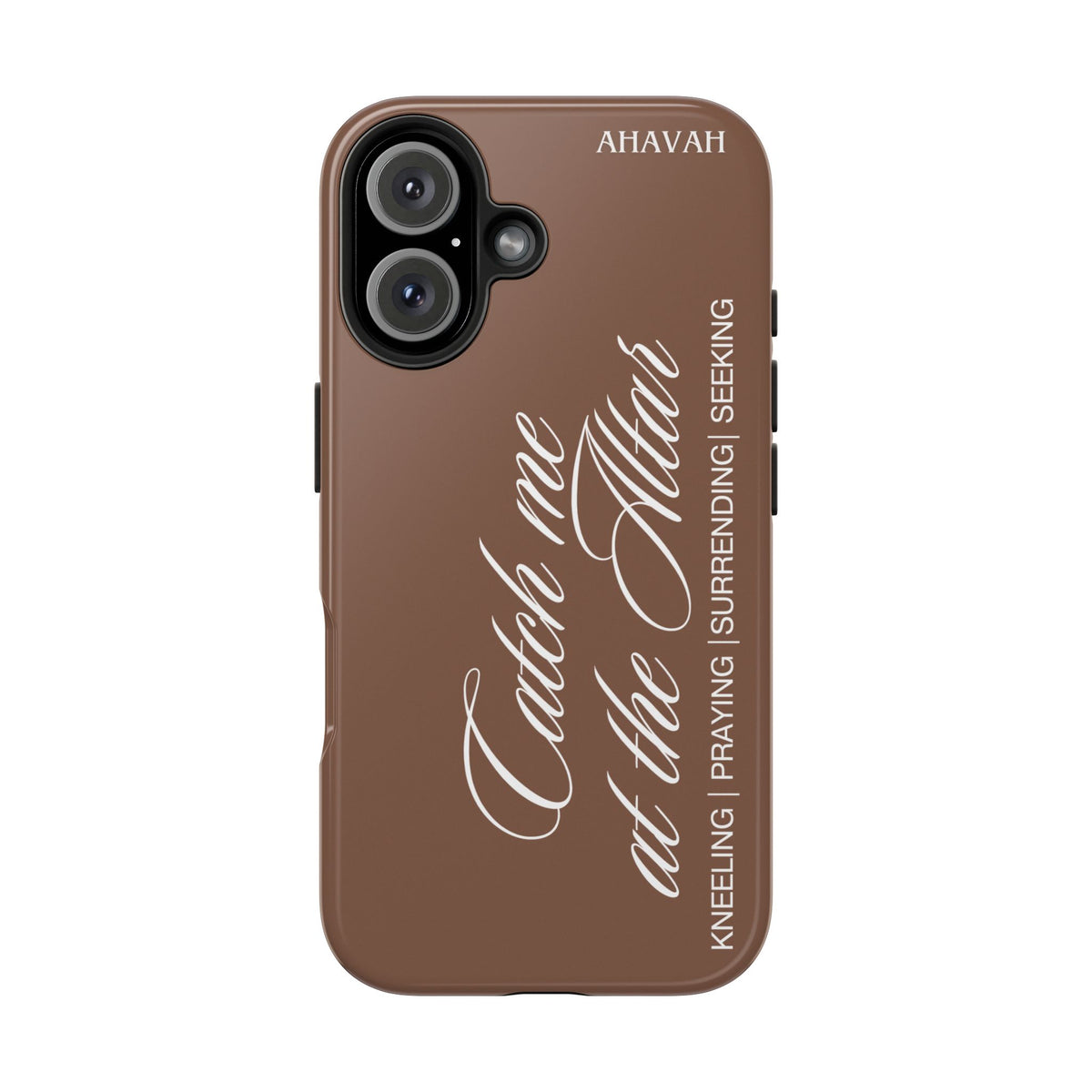Catch Me at the Altar Phone Case - Cocoa
