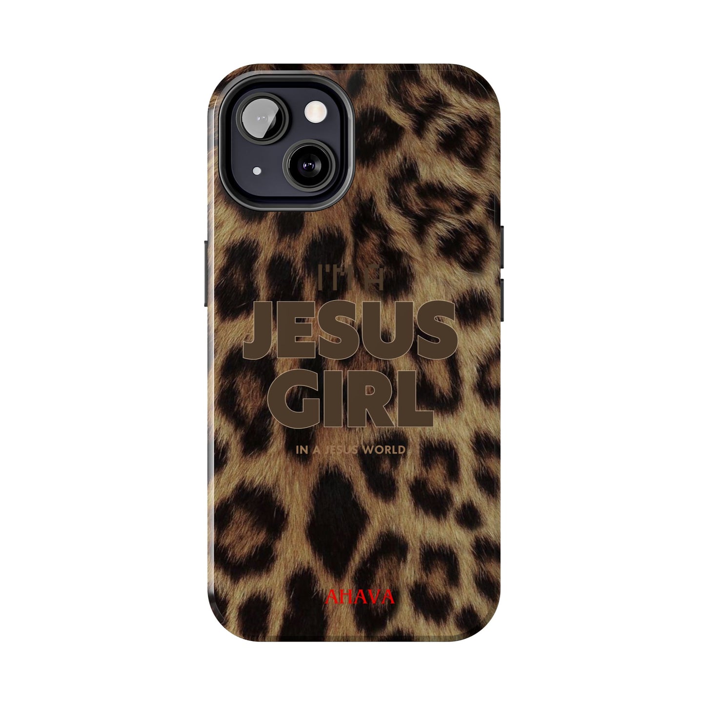 I'm a Jesus Girl Case - Leopard