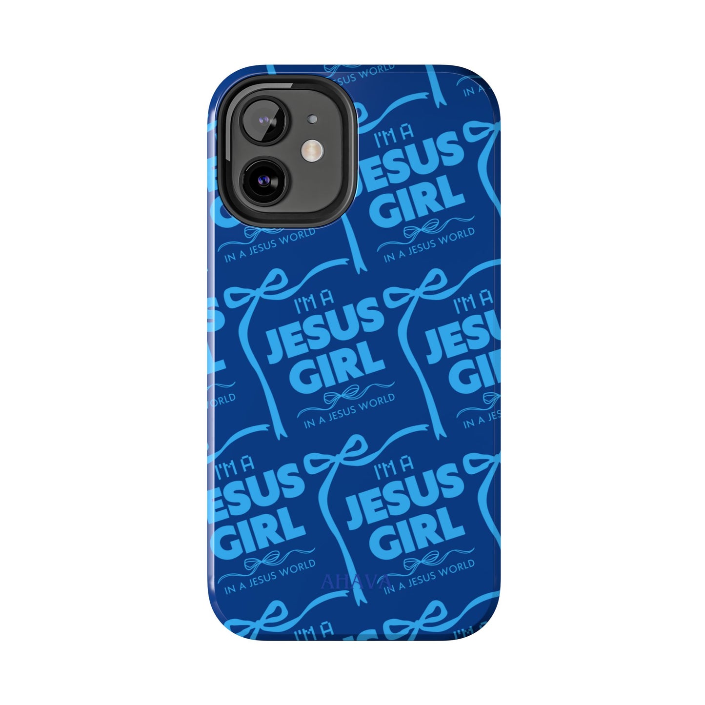 I'm a Jesus Girl Phone Case - Blue