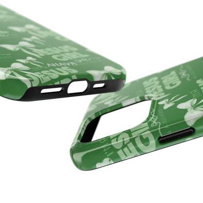 I'm a Jesus Girl Case - Green