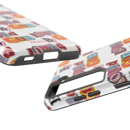 "Loved by God" white Phone Case