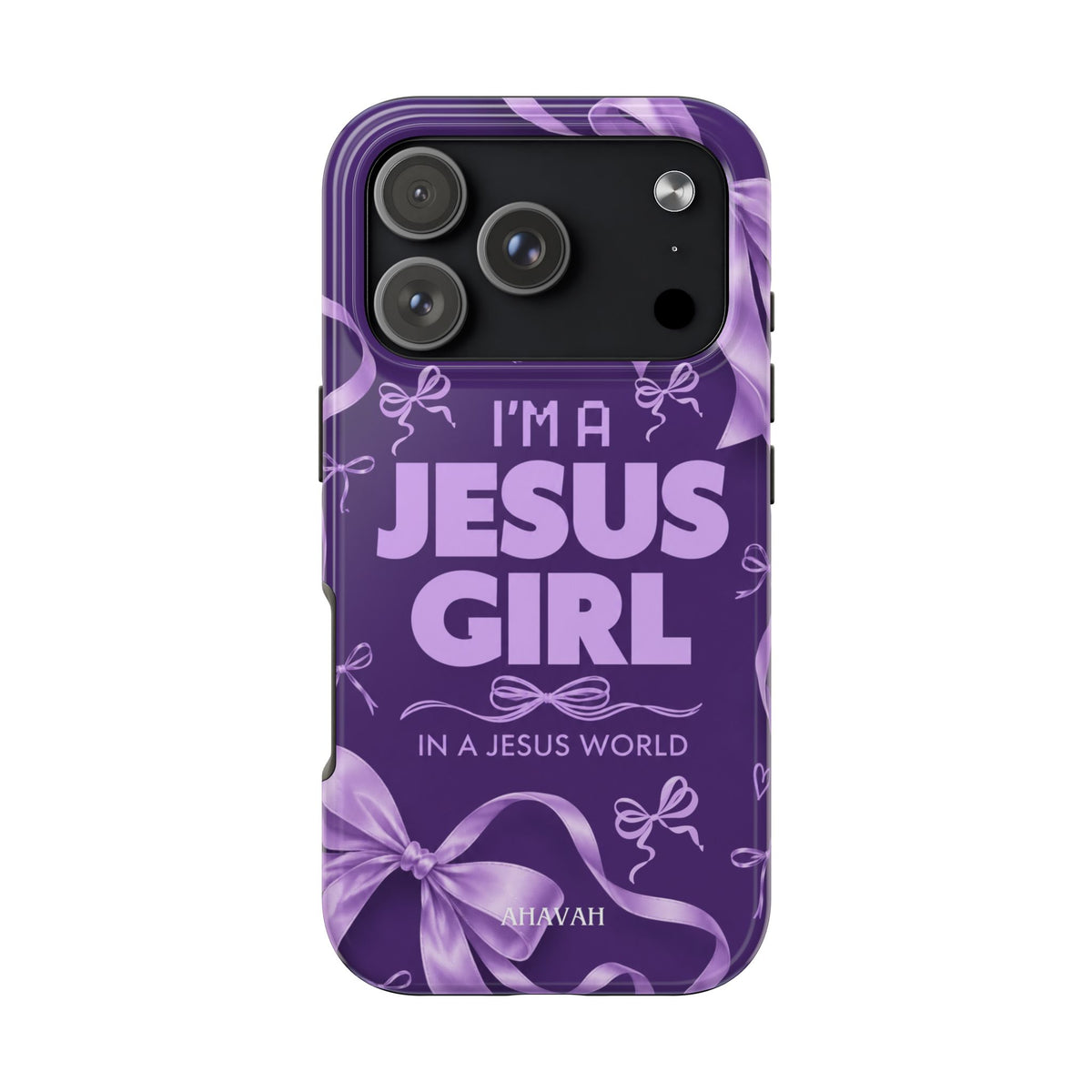 I'm a Jesus Girl Phone Case - Purple