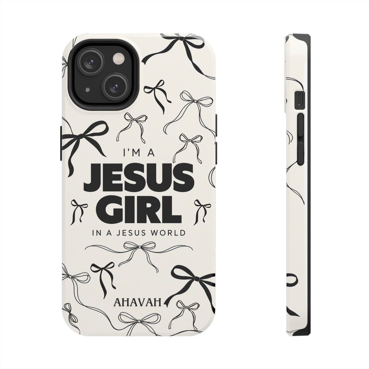 I'm a Jesus Girl White Phone Case