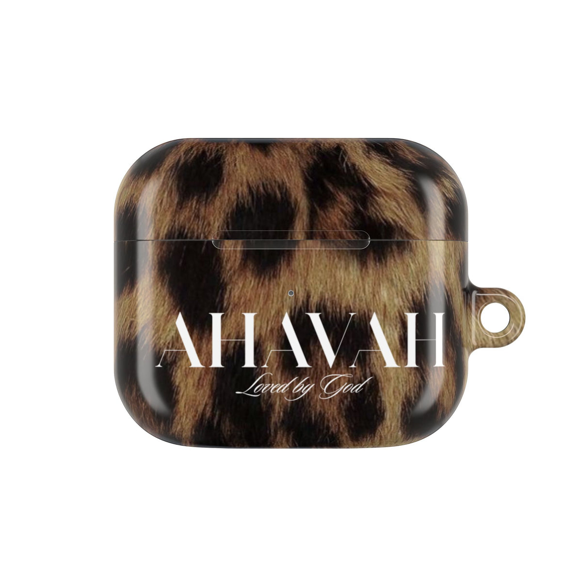 Copy of Personalized : Ahava Leopard Airpod Case
