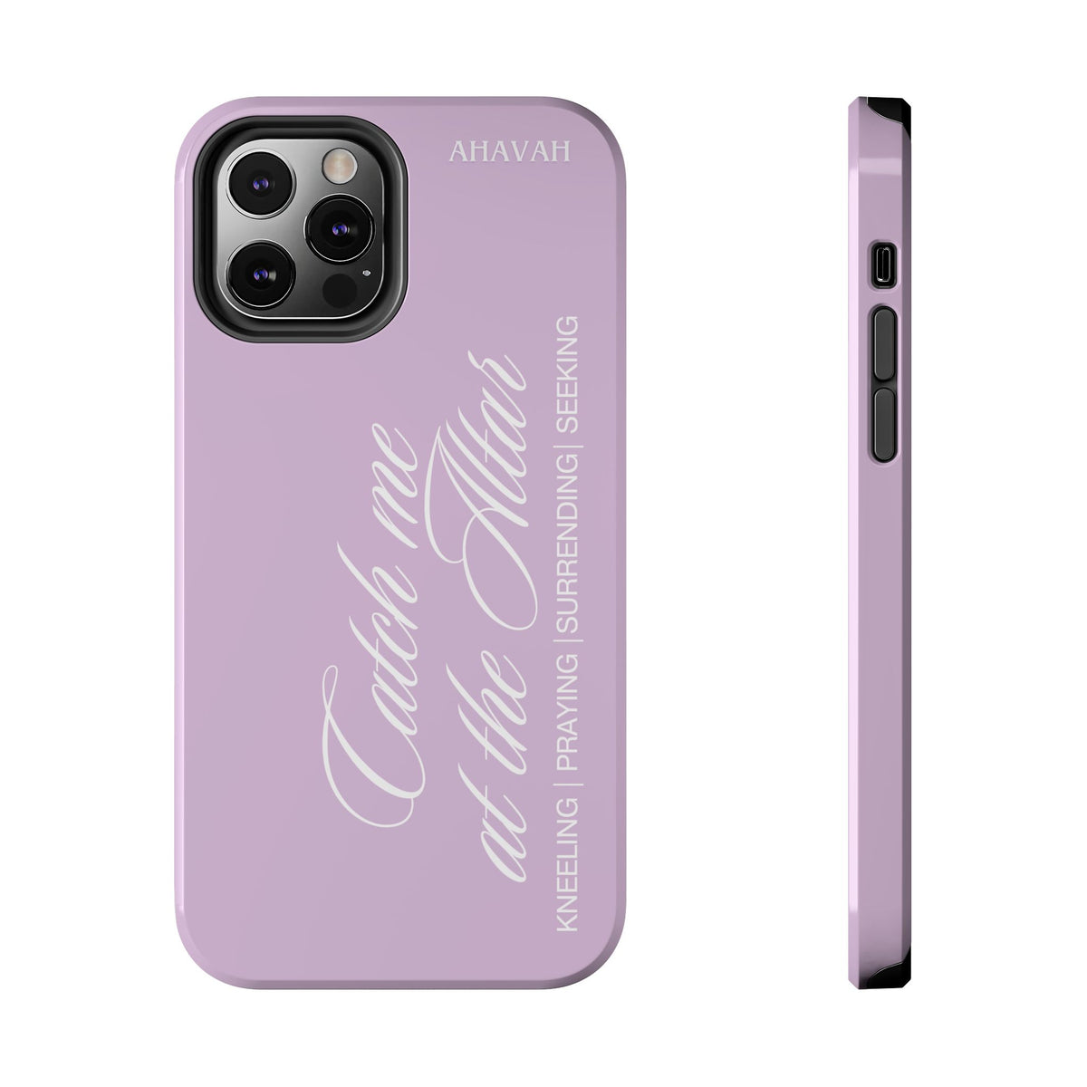 Catch Me at the Altar Phone Case | Lavender Veil