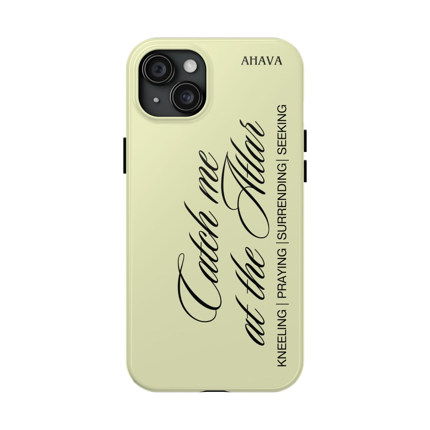 "Catch Me at the Altar" Lemon Phone Case