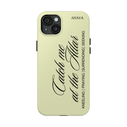 "Catch Me at the Altar" Lemon Phone Case