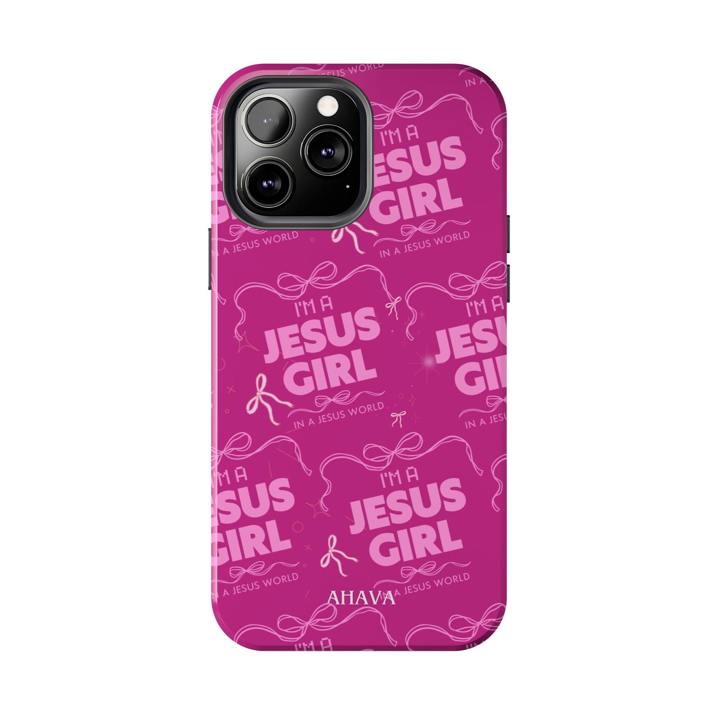 I'm a Jesus Girl Phone Case - Pink