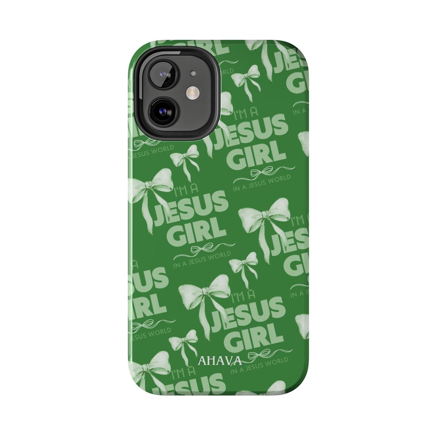 I'm a Jesus Girl Case - Green