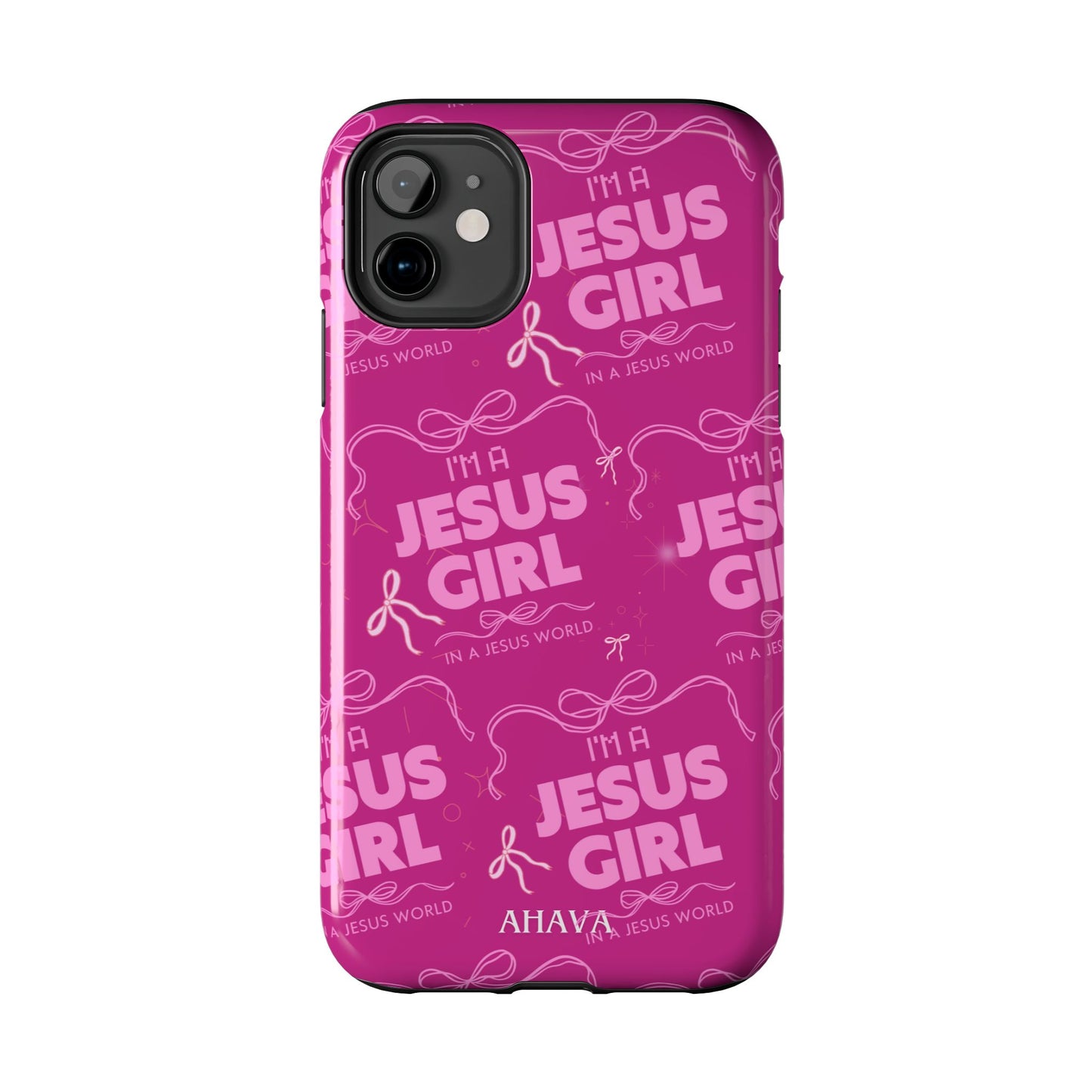 I'm a Jesus Girl Phone Case - Pink