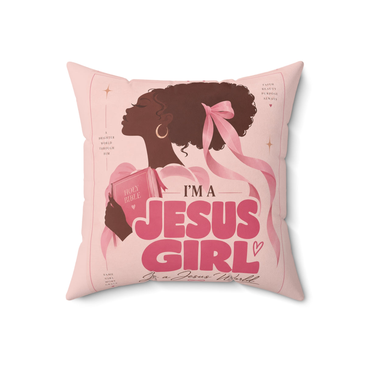 The "Jesus Girl" Accent Pillow