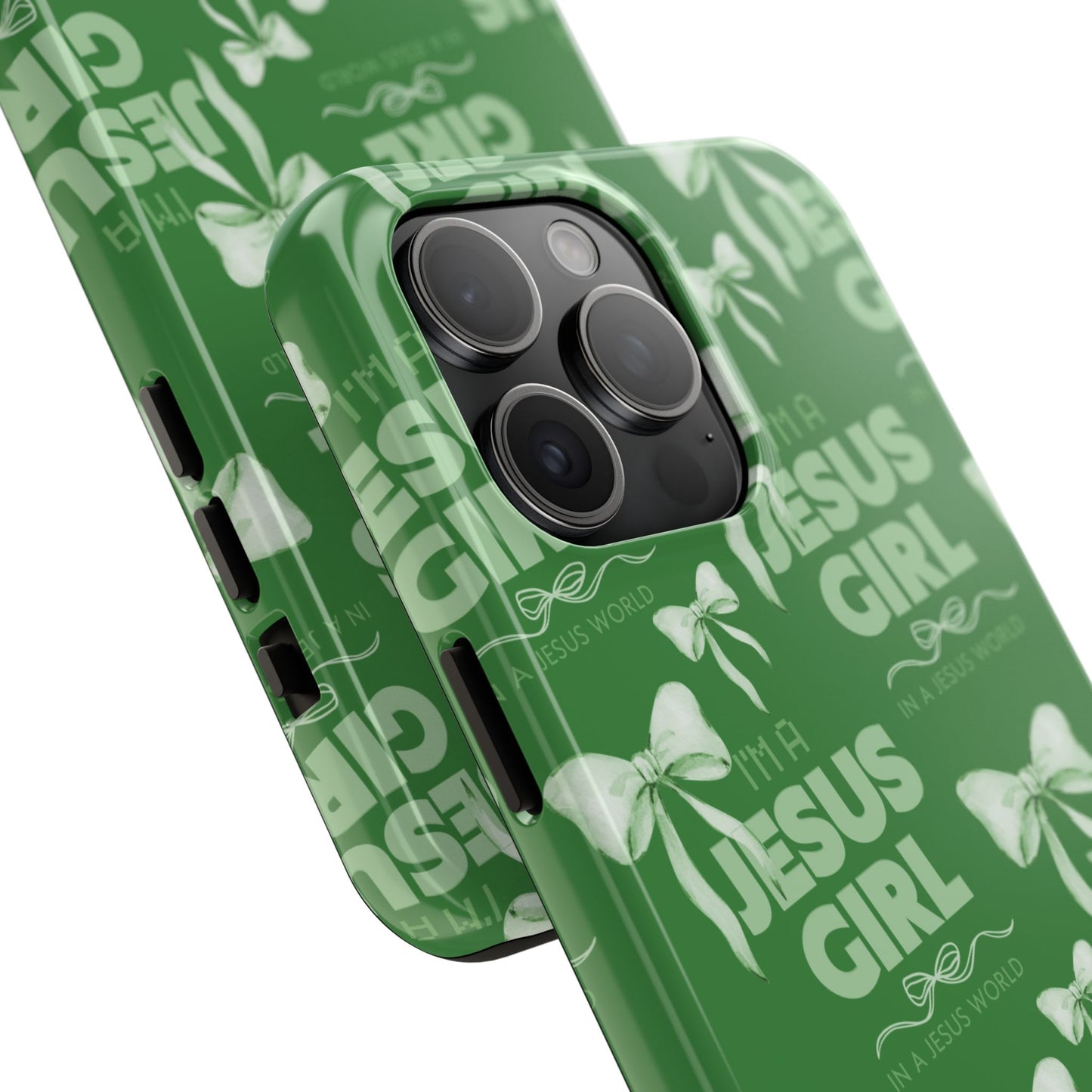 I'm a Jesus Girl Case - Green