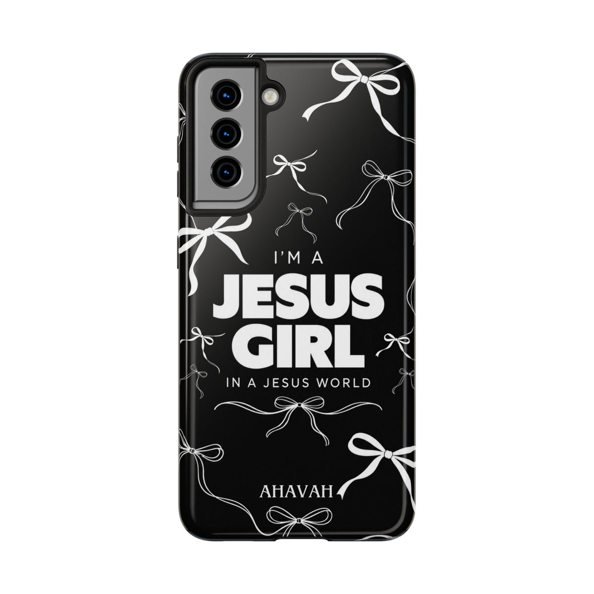 I'm a Jesus Girl Case - Midnight Black