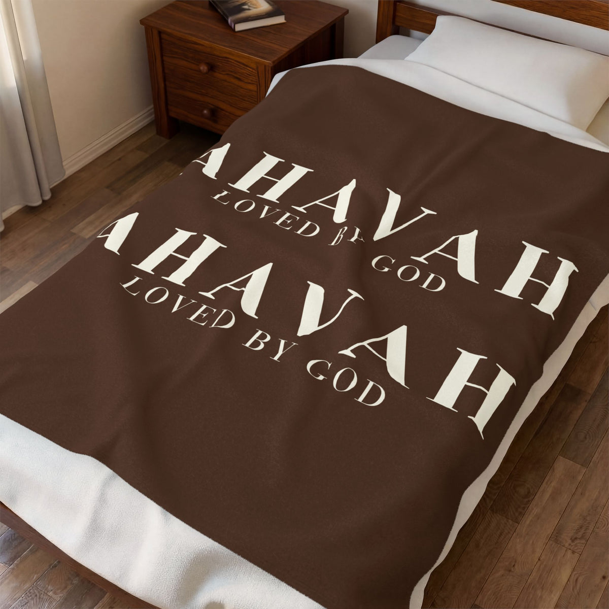 Ahavah Signature Blanket - Cocoa