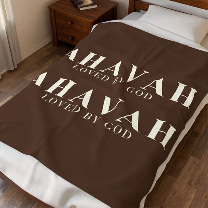 Ahavah Signature Blanket - Cocoa