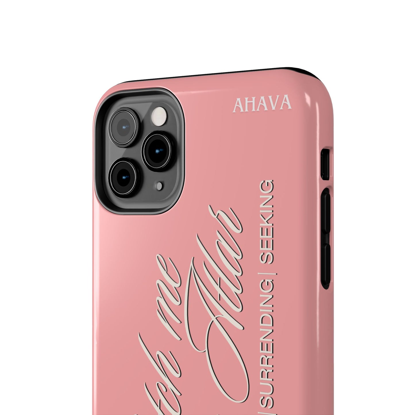 "Catch Me at the Altar" Dusty Rose Phone Case
