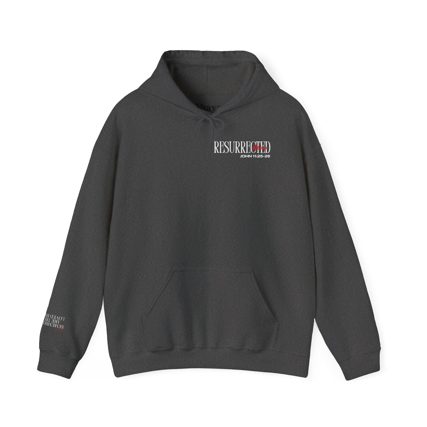 Resurrection and the Life | John 11:25 Hoodie