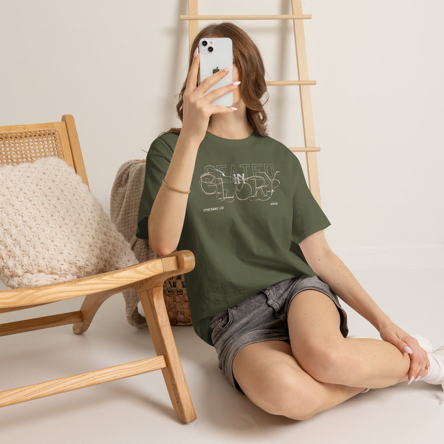 Seated in Glory T-Shirt – Ephesians 1:20
