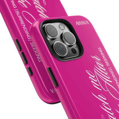 "Catch Me at the Altar" Hot Pink Phone Case