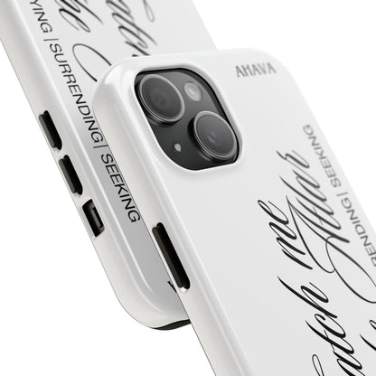 "Catch Me at the Altar" White Phone Case