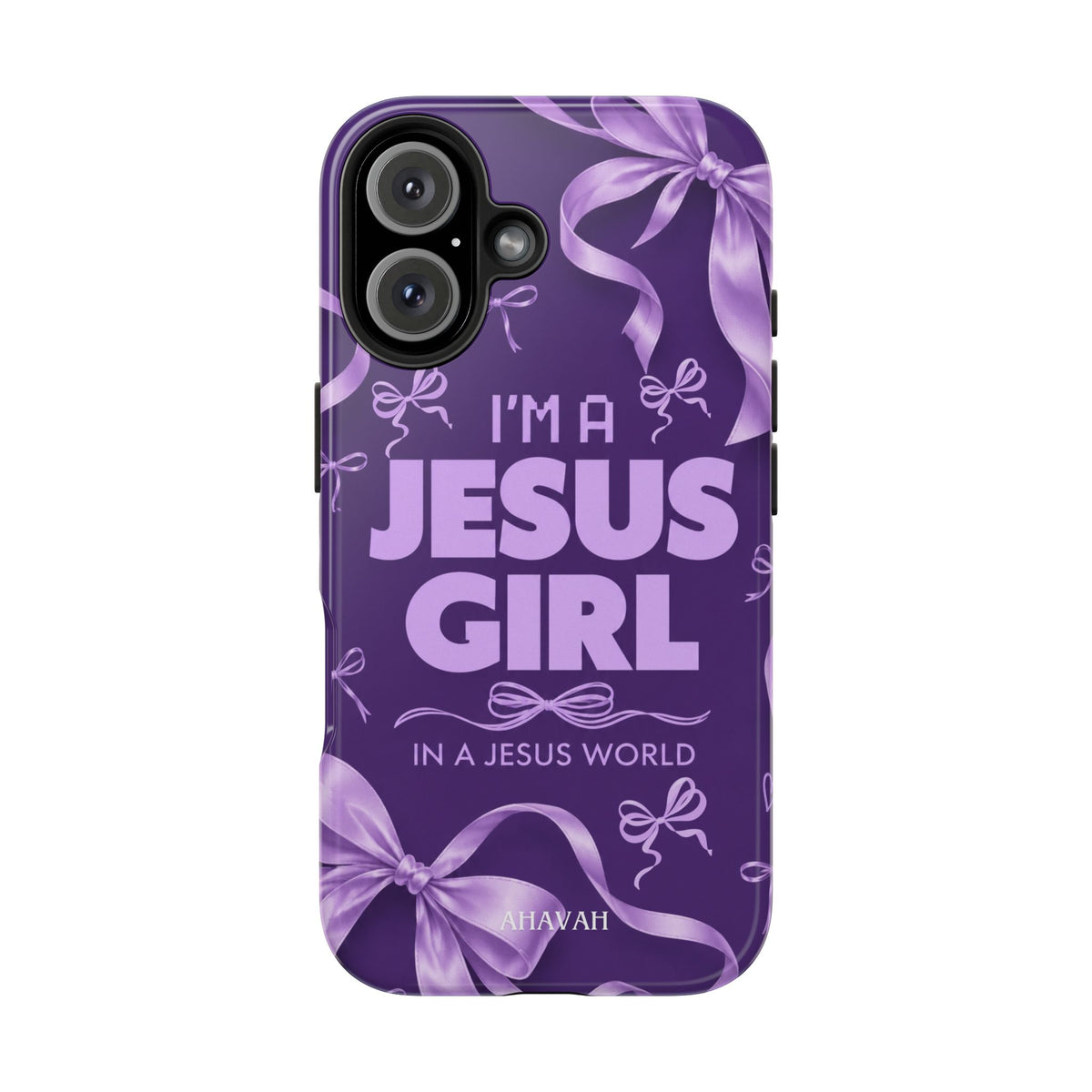 I'm a Jesus Girl Phone Case - Purple