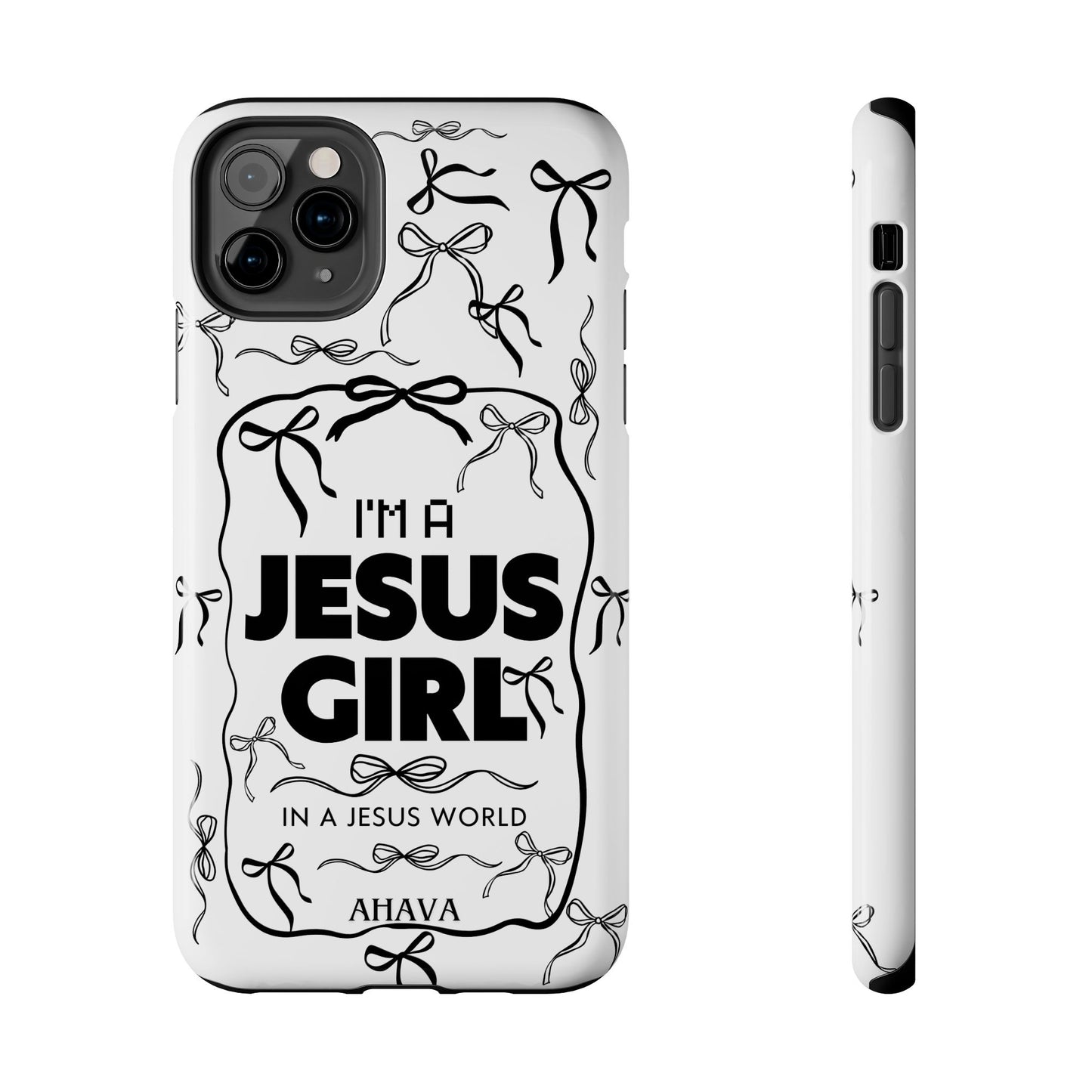 I'm a Jesus Girl  Case - black