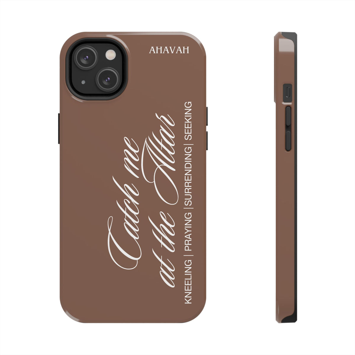 Catch Me at the Altar Phone Case - Cocoa