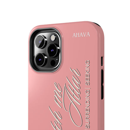 "Catch Me at the Altar" Dusty Rose Phone Case