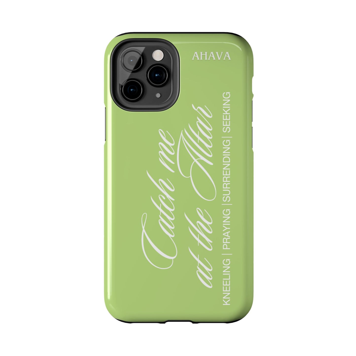 "Catch Me at the Altar" Matcha Tea Phone Case