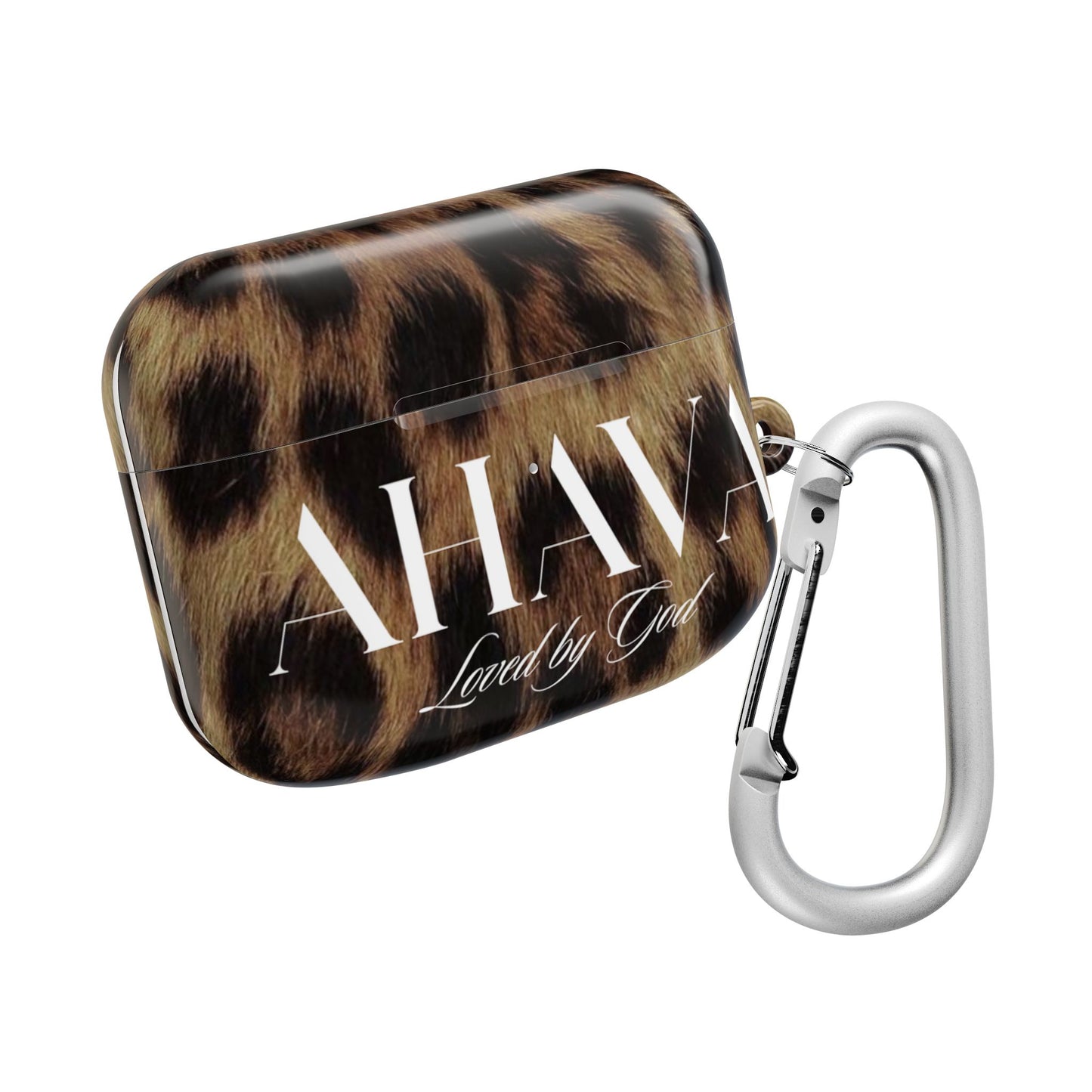 Ahava Leopard Airpod Case
