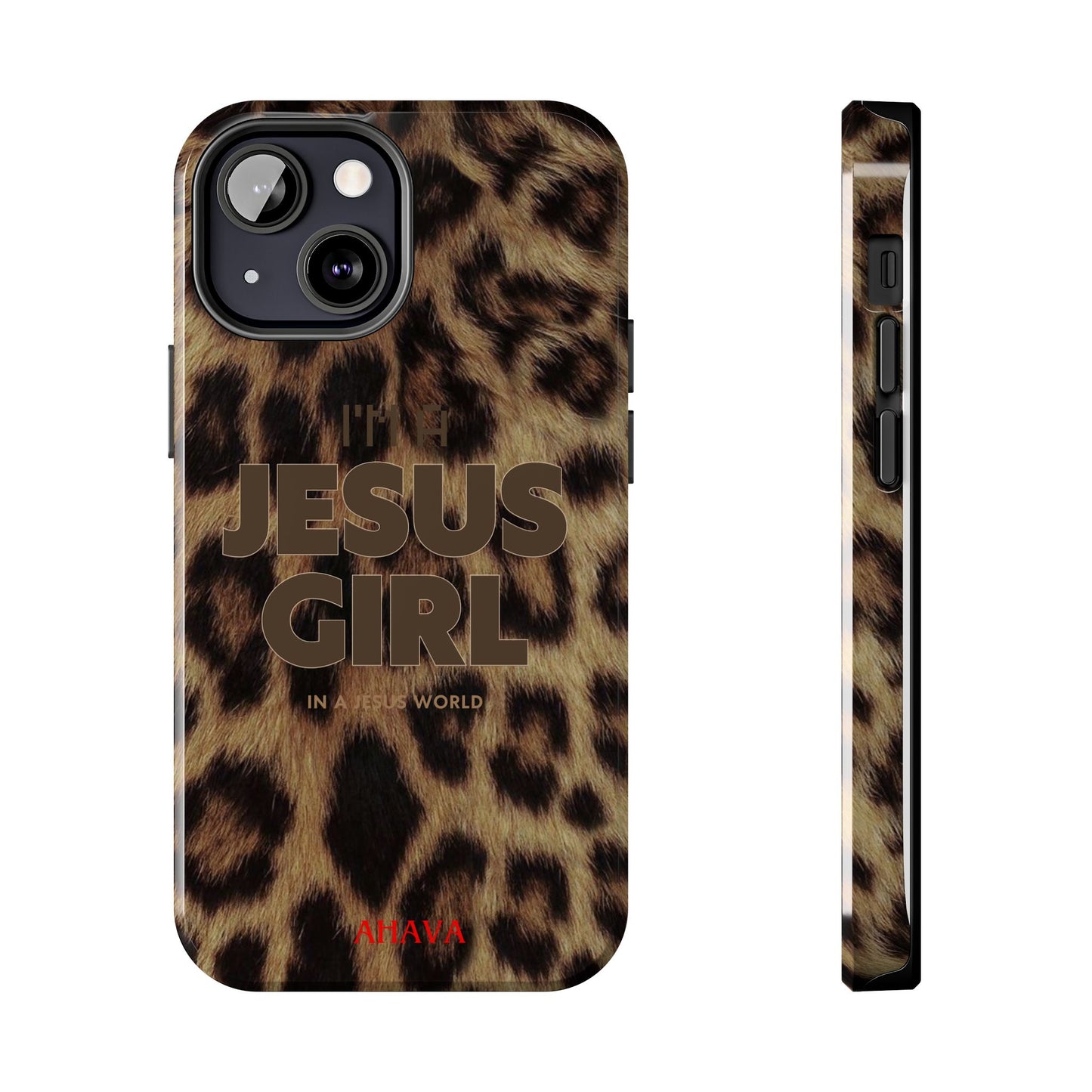 I'm a Jesus Girl Case - Leopard